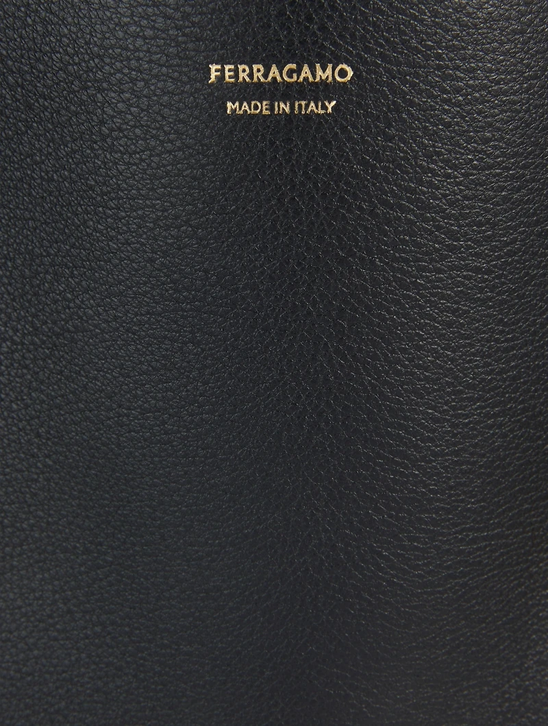 Large Hug Bicolour Leather Satchel