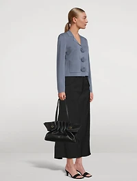 Medium Ferragamo Soft Leather Shoulder Bag