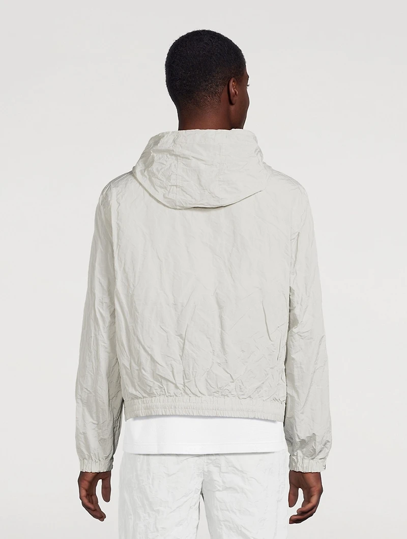 Technical Taffeta Hooded Blouson