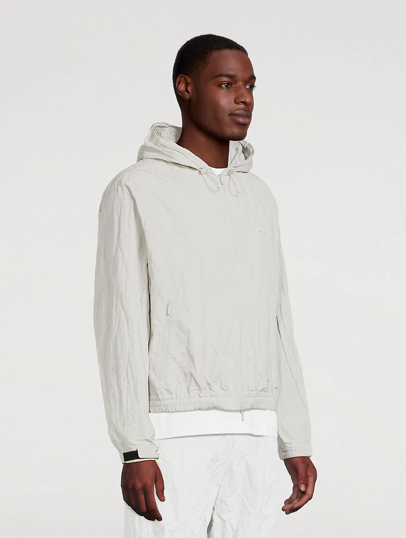 Technical Taffeta Hooded Blouson