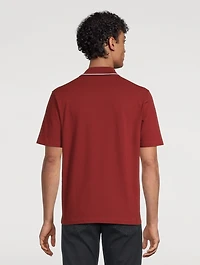 Signature Logo Piqué Polo Shirt