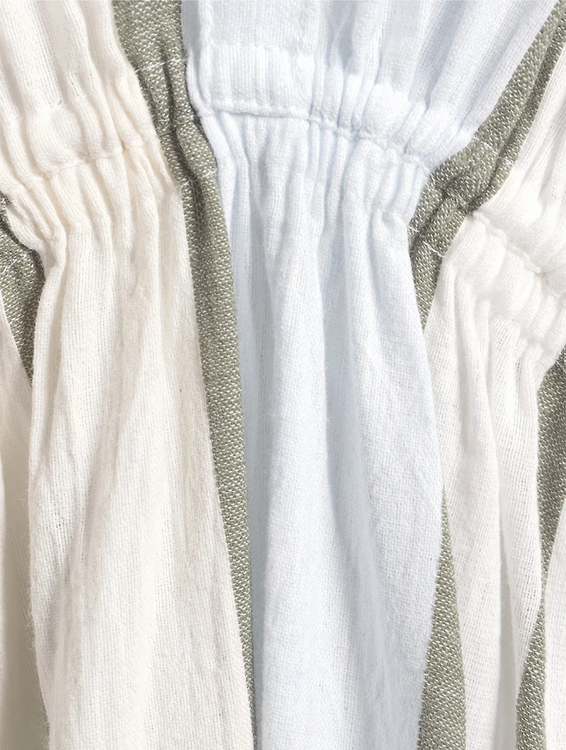 Leila Dress Stripe Print