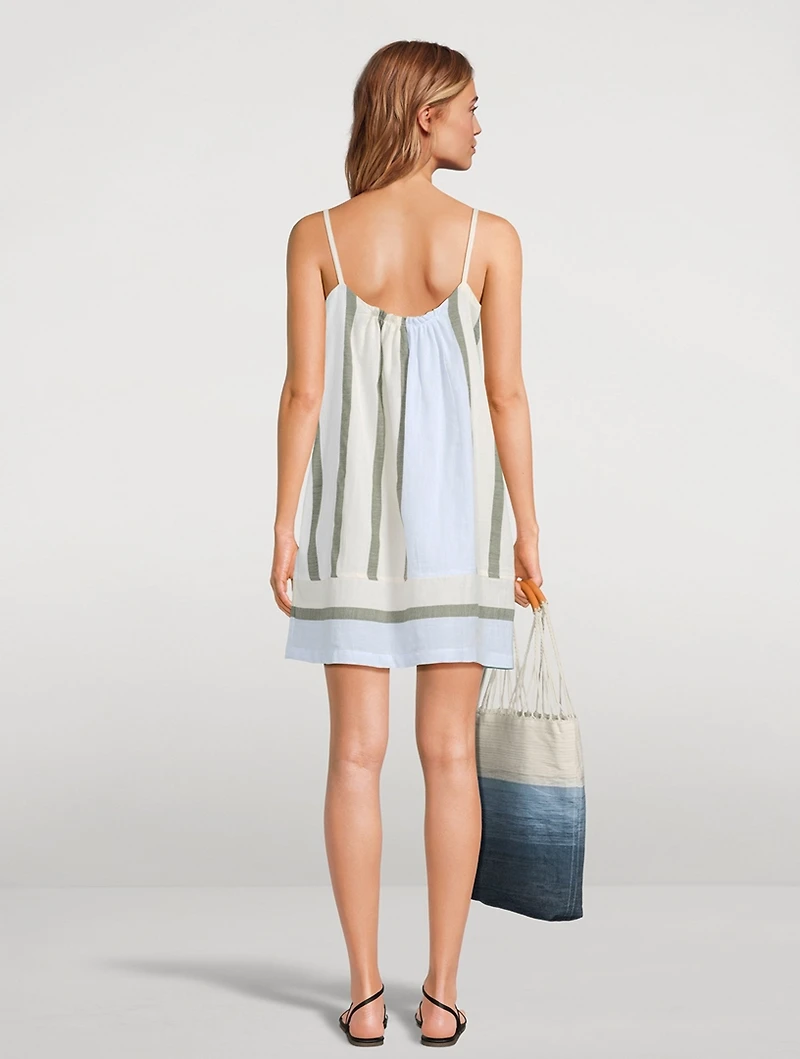 Zina Cotton Swing Dress