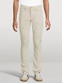 Micro Corduroy Slim-Fit Pants