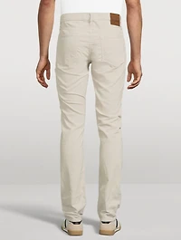 Micro Corduroy Slim-Fit Pants