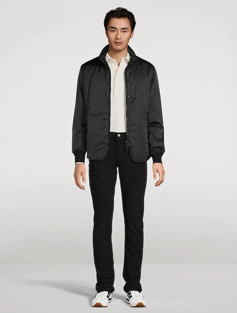 Satin Zip Jacket
