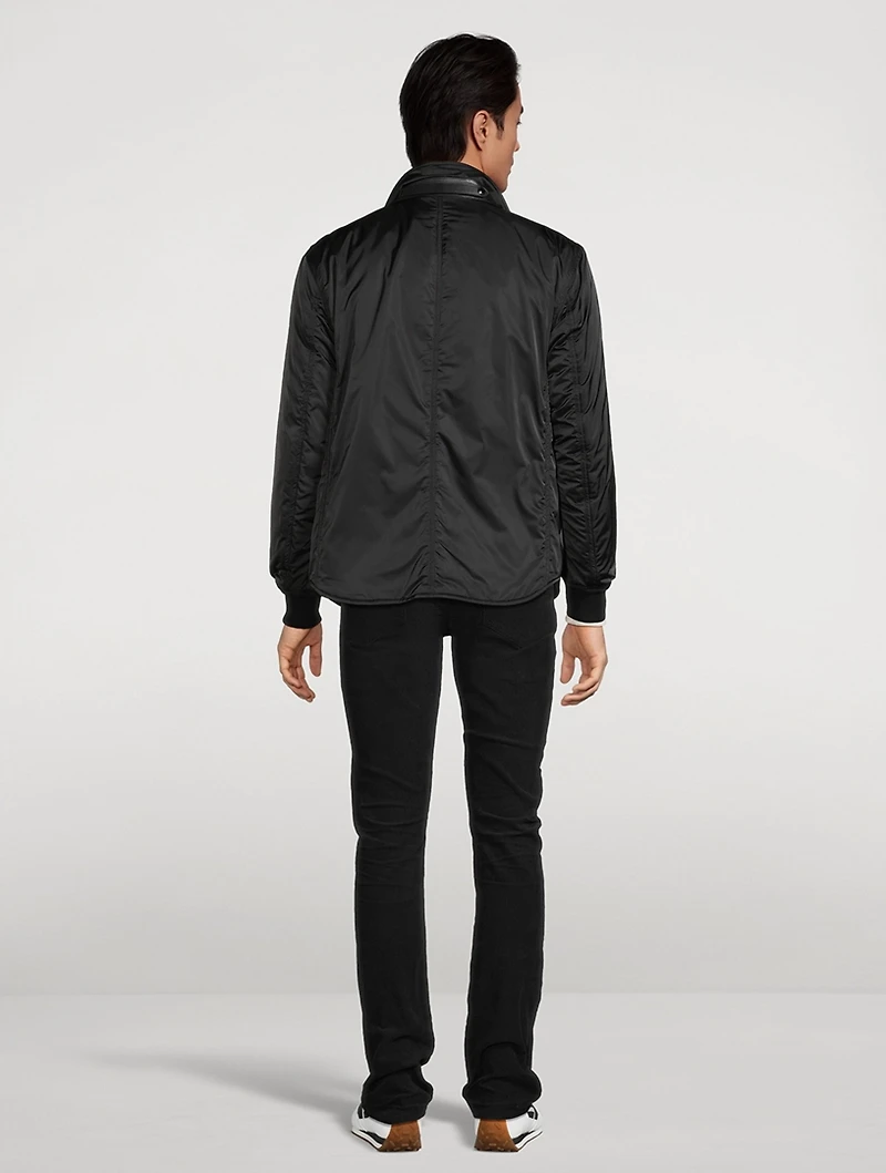 Satin Zip Jacket