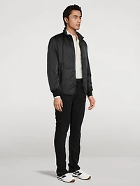Satin Zip Jacket
