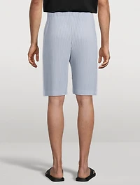 Colour Pleats Shorts