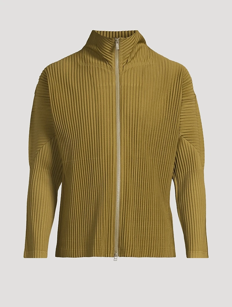 Colour Pleats Track Jacket
