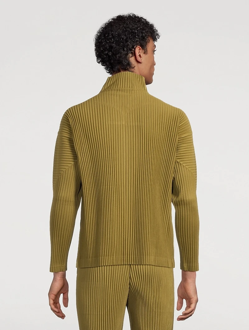 Colour Pleats Track Jacket