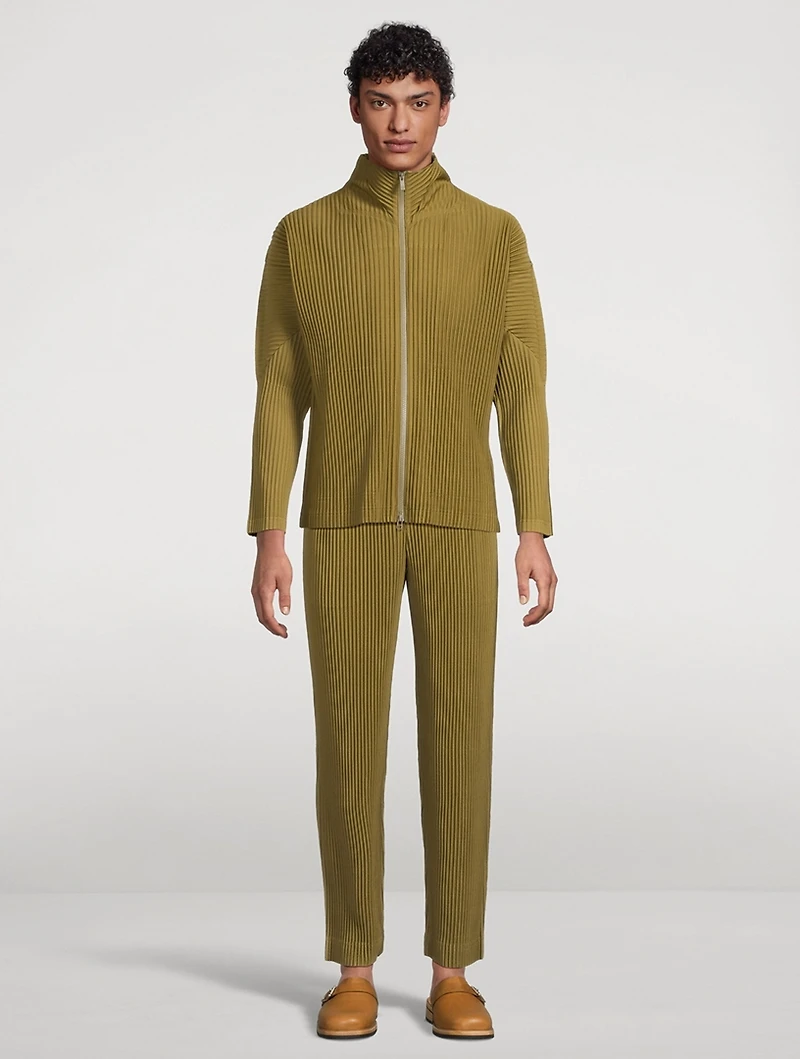 Colour Pleats Track Jacket