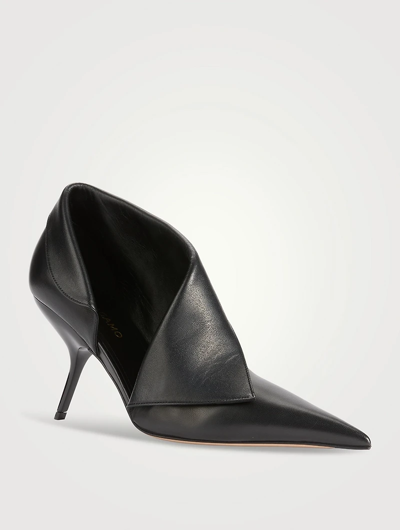 Eva Leather Pumps