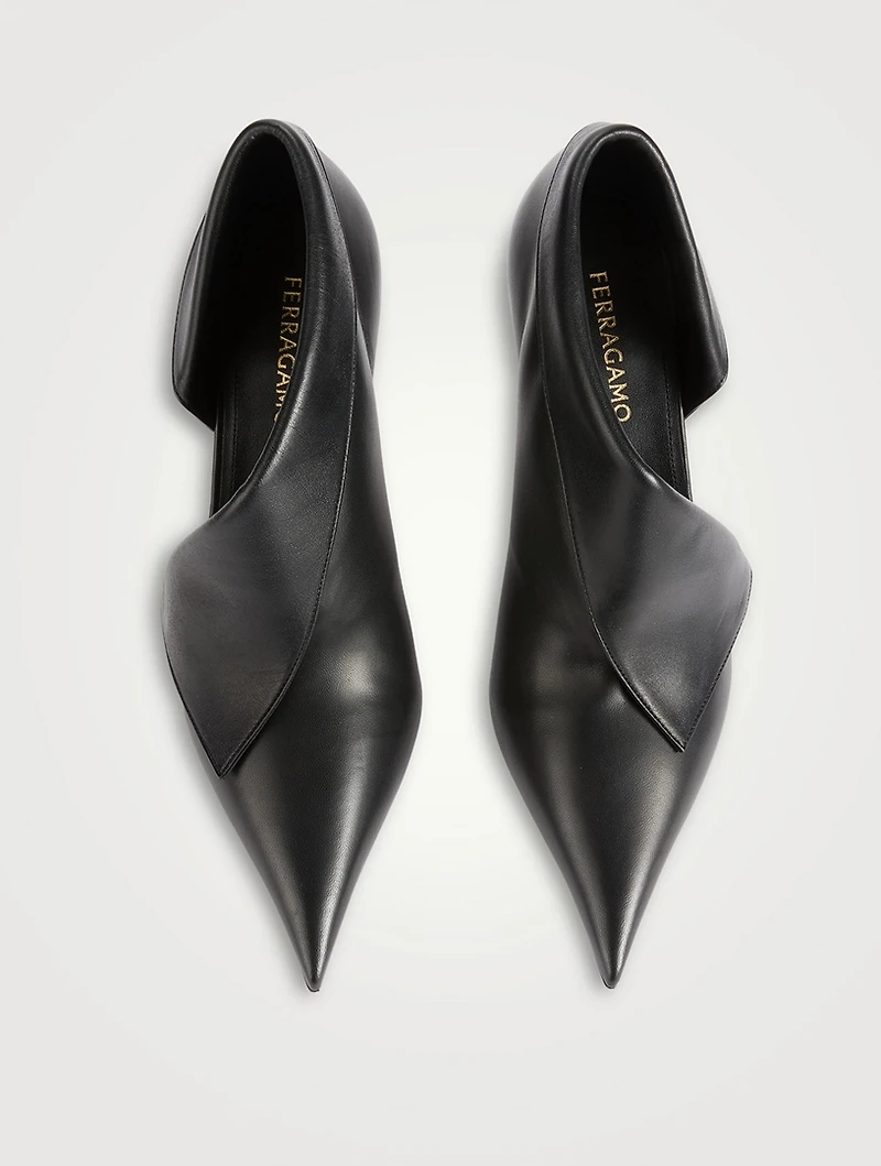 Eva Leather Pumps