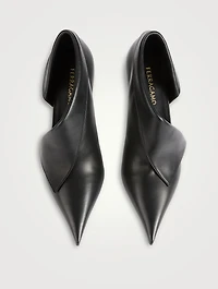 Eva Leather Pumps