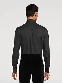 Voile Slim-Fit Evening Shirt