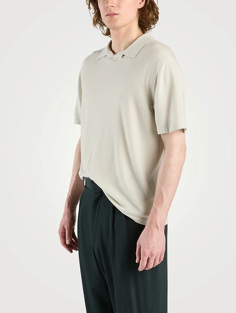 Mauro Wool Polo Shirt