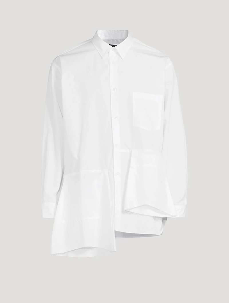Asymmetric Long-Sleeve Shirt