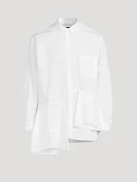 Asymmetric Long-Sleeve Shirt