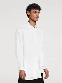 Asymmetric Long-Sleeve Shirt