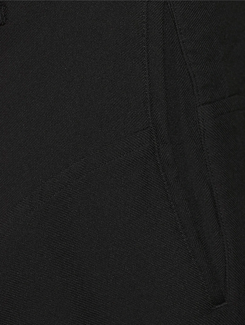 Gabardine Balloon Shorts
