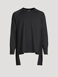 Extended Panel Long-Sleeve T-Shirt