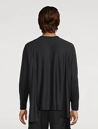 Extended Panel Long-Sleeve T-Shirt
