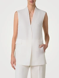 Artina Silk Organza Vest