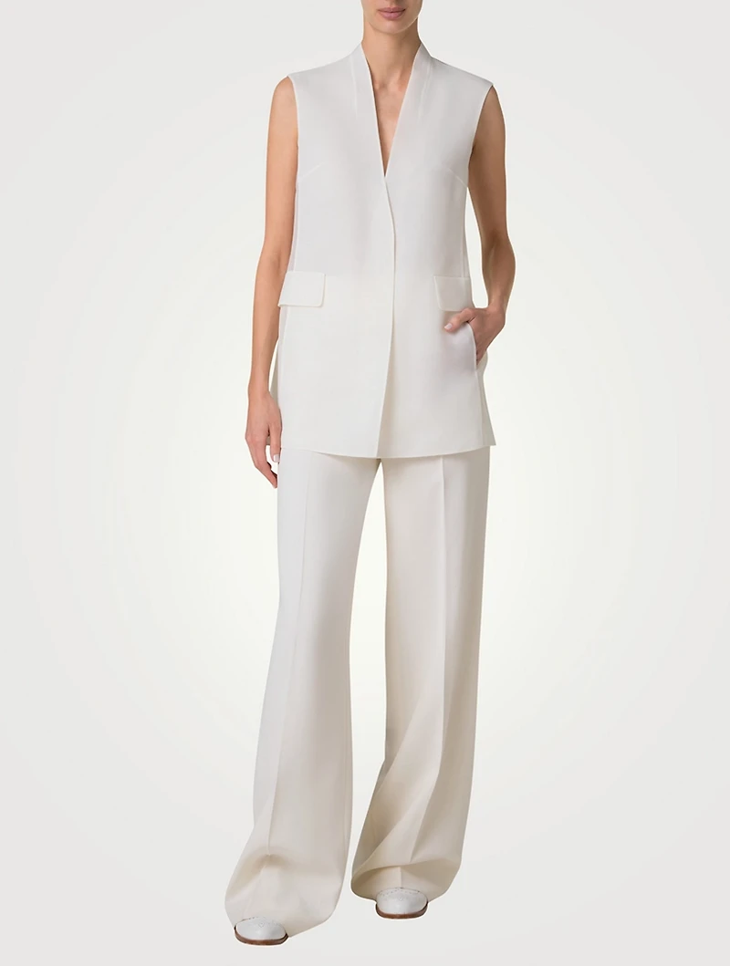 Artina Silk Organza Vest
