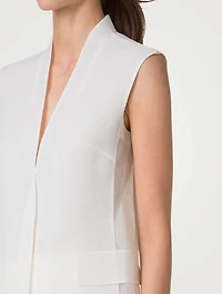 Artina Silk Organza Vest