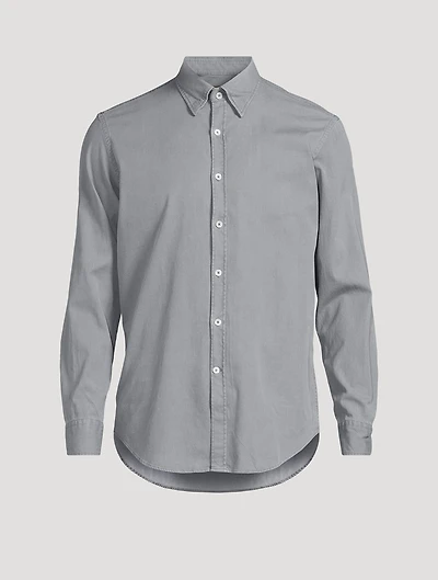 Stretch Cotton Sport Shirt