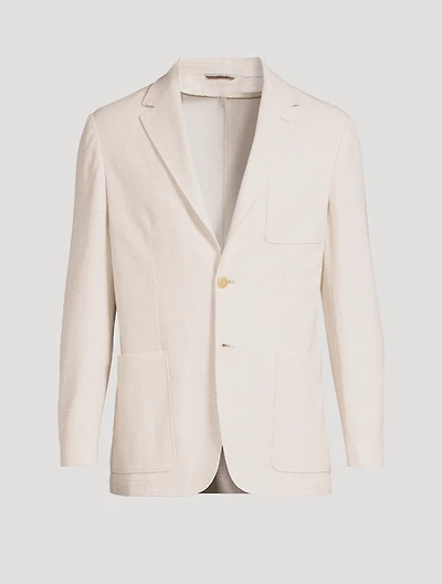 Cotton And Linen Jacket