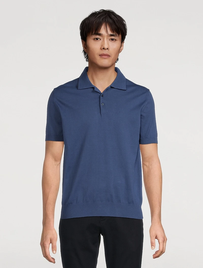 Short-Sleeve Polo Shirt