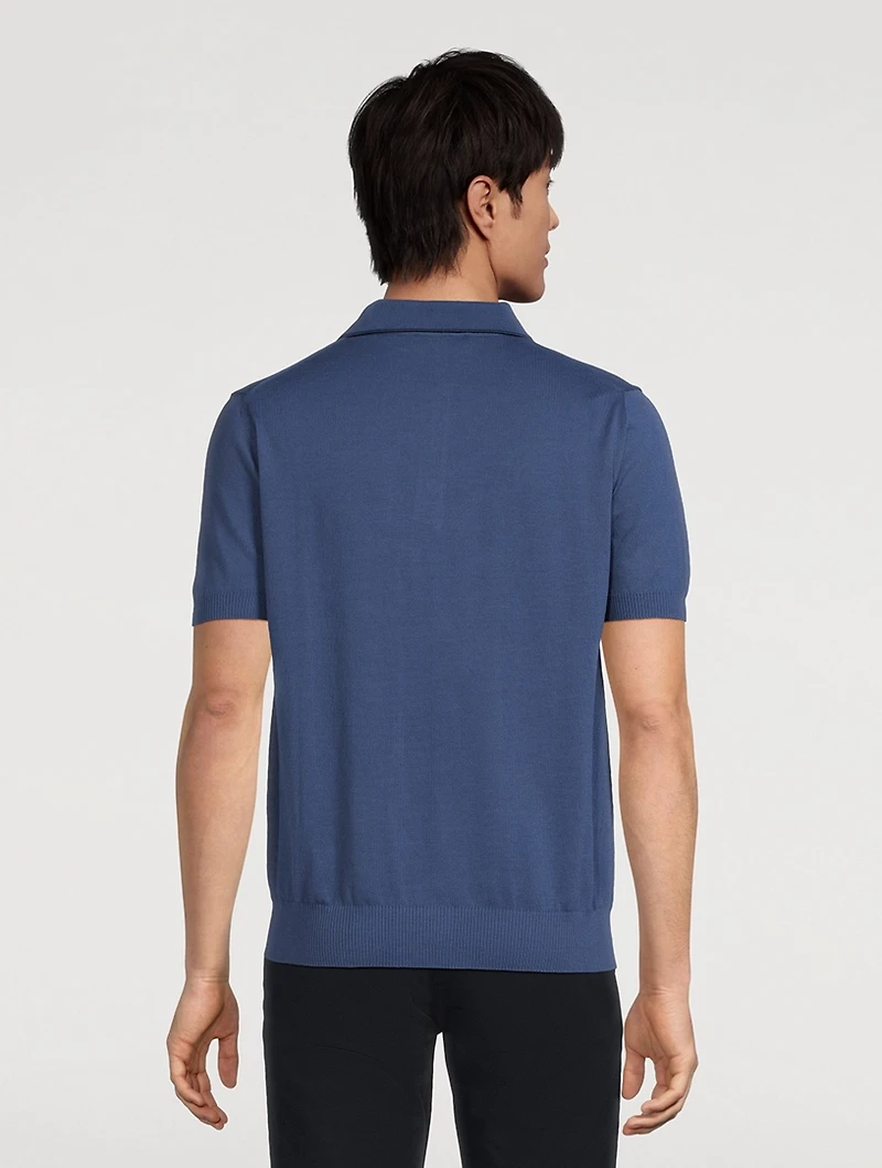 Short-Sleeve Polo Shirt