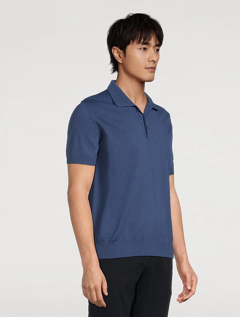 Short-Sleeve Polo Shirt
