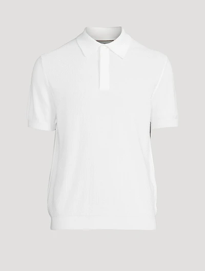 Textured Polo Shirt