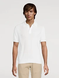 Textured Polo Shirt