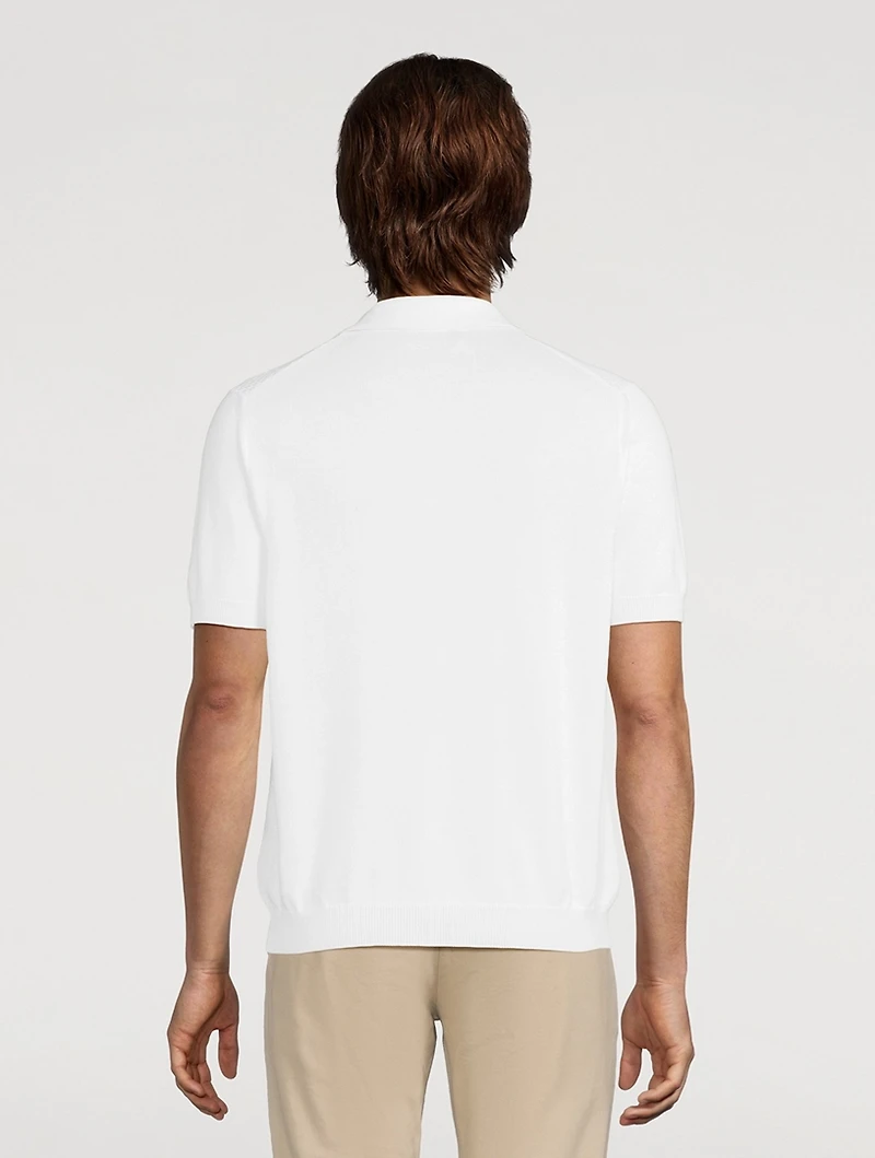 Textured Polo Shirt