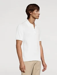 Textured Polo Shirt