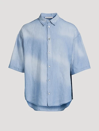 Logo Stamp Short-Sleeve Shirt