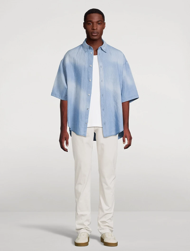 Logo Stamp Short-Sleeve Shirt