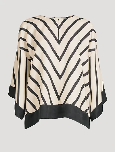Cicie Blouse Stripe Print