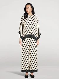 Cicie Blouse Stripe Print
