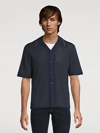 Harvey Knit Camp Shirt