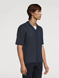 Harvey Knit Camp Shirt