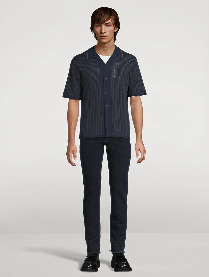 Harvey Knit Camp Shirt