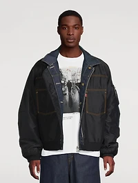 sacai x Levi's® Nylon And Denim Jacket