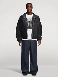 sacai x Levi's® Nylon And Denim Jacket