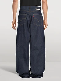 sacai x Levi's Wide-Leg Belted Jeans