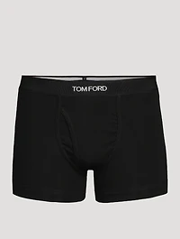 Stretch Cotton Boxer Briefs